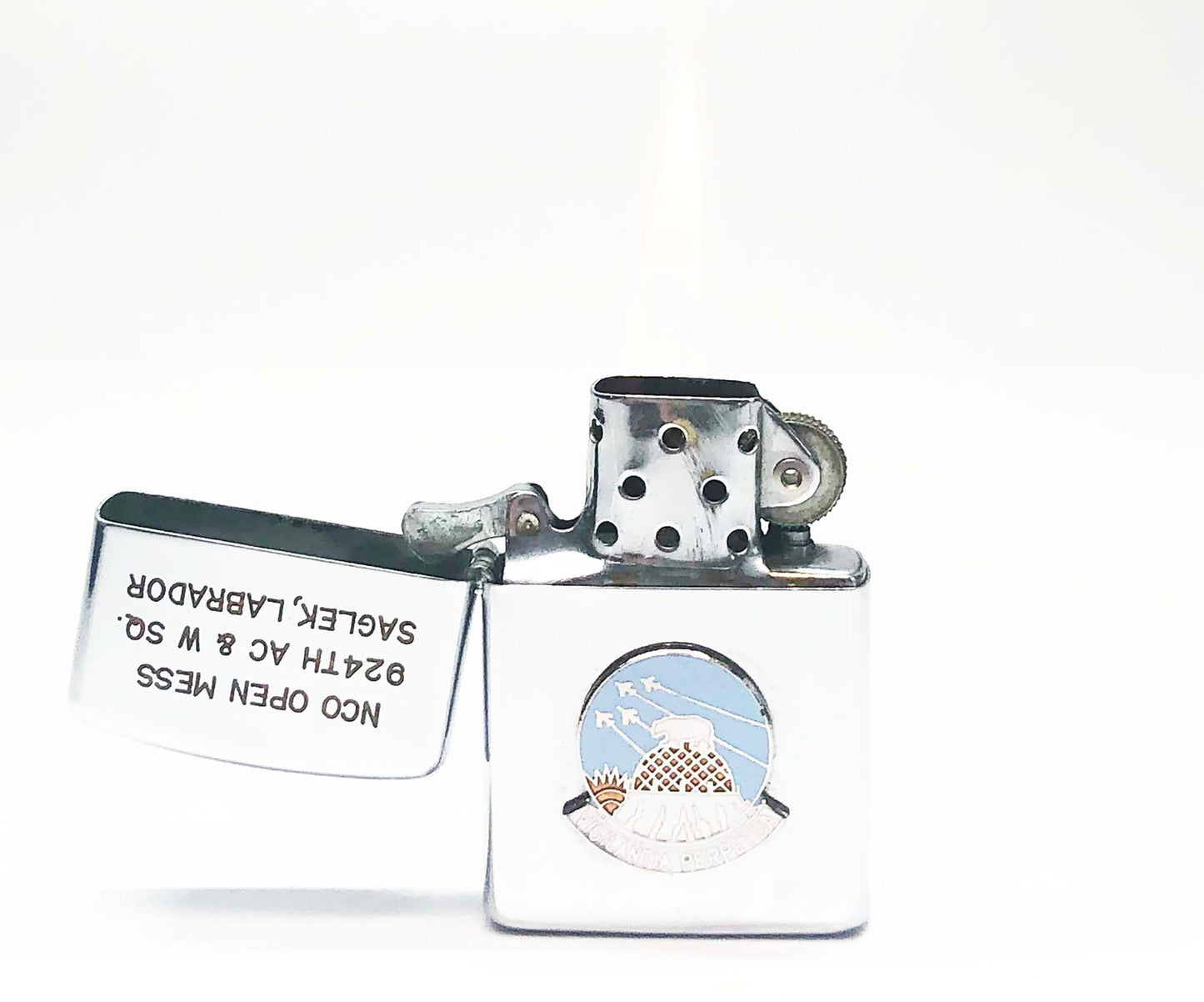 1950s Military Saglek, Labrador Military Base Lighter