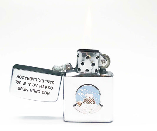 1950s Military Saglek, Labrador Military Base Lighter
