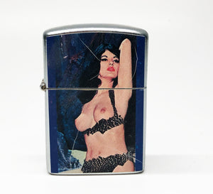 1950s Pinup Girl Flip Top Lighter