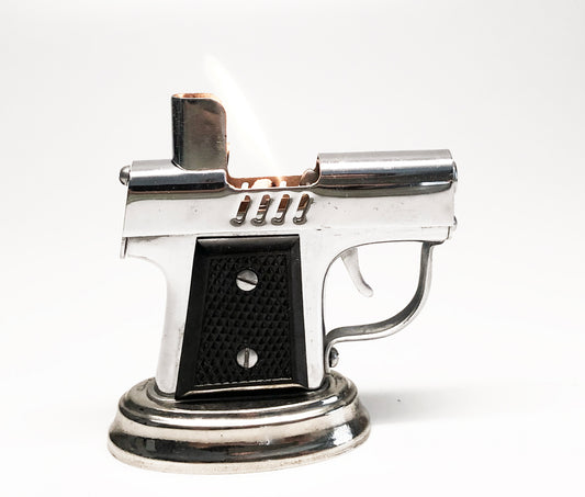 Pistol Handgun Shaped Table Lighter