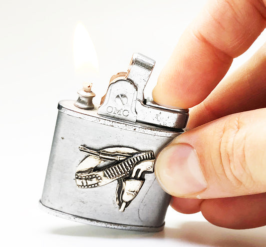 Pistol and Holster 1950s CMC Lighter