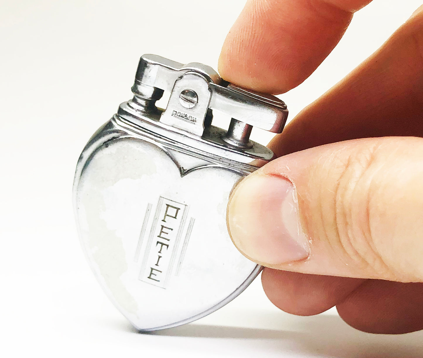 1930s Ronson Heart Lighter