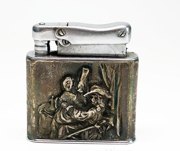 Sterling Silver Sleeved Ibelo Monopol 1940s German Lighter