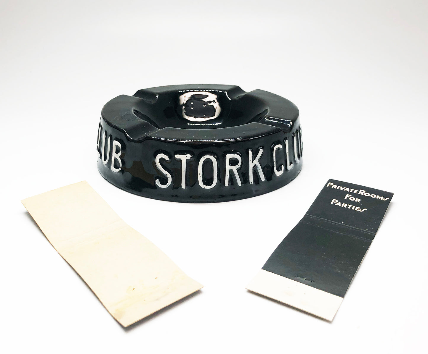 1940s Stork Club Ashtray and Matchbooks