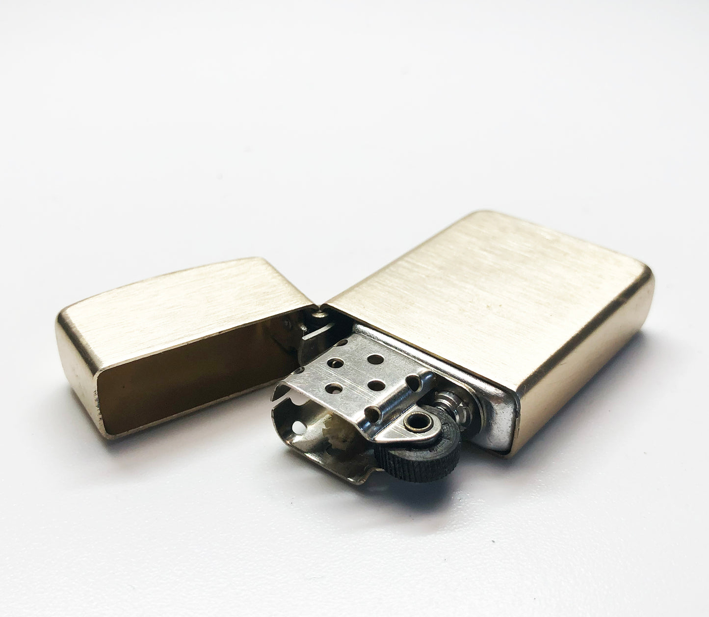 Gold Toned Storm King 1950s Lighter