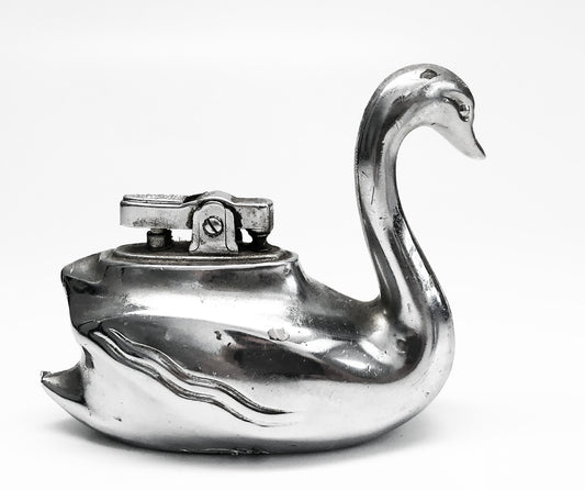 Swan Shaped 1950s Japanese Made Figural Lighter