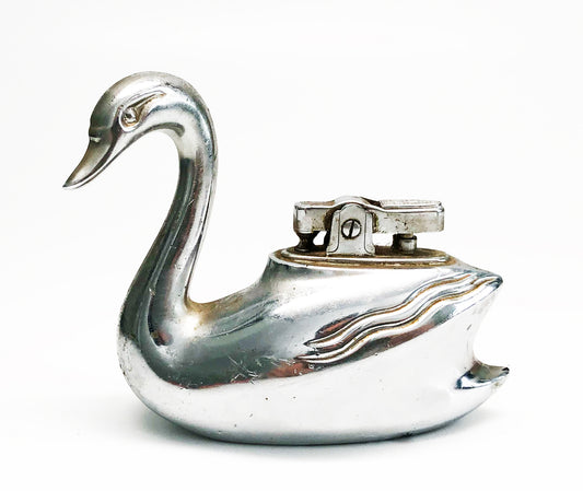 Swan Shaped 1950s Japanese Made Figural Lighter