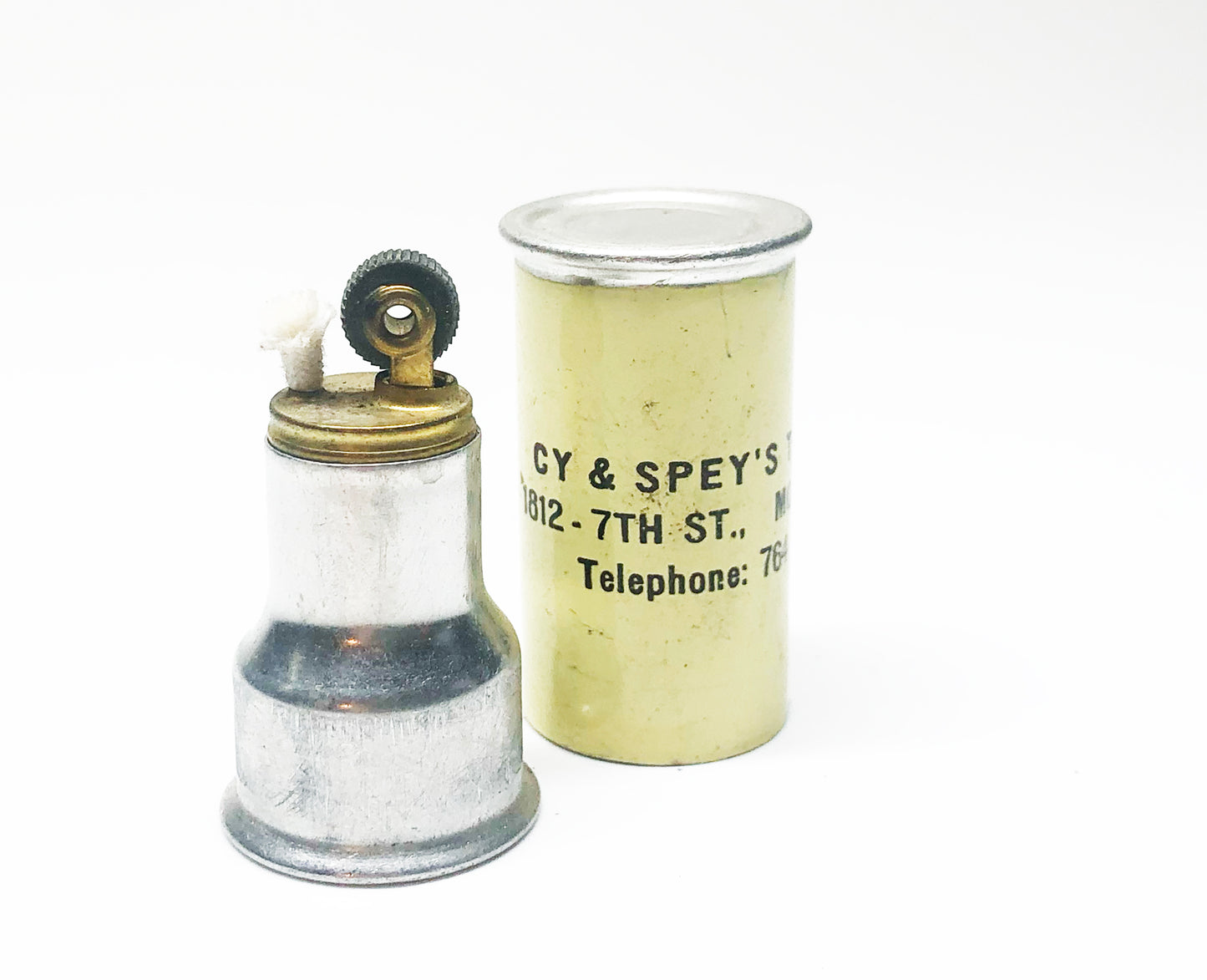 Antique Tavern Advertising Beer Can Lighter