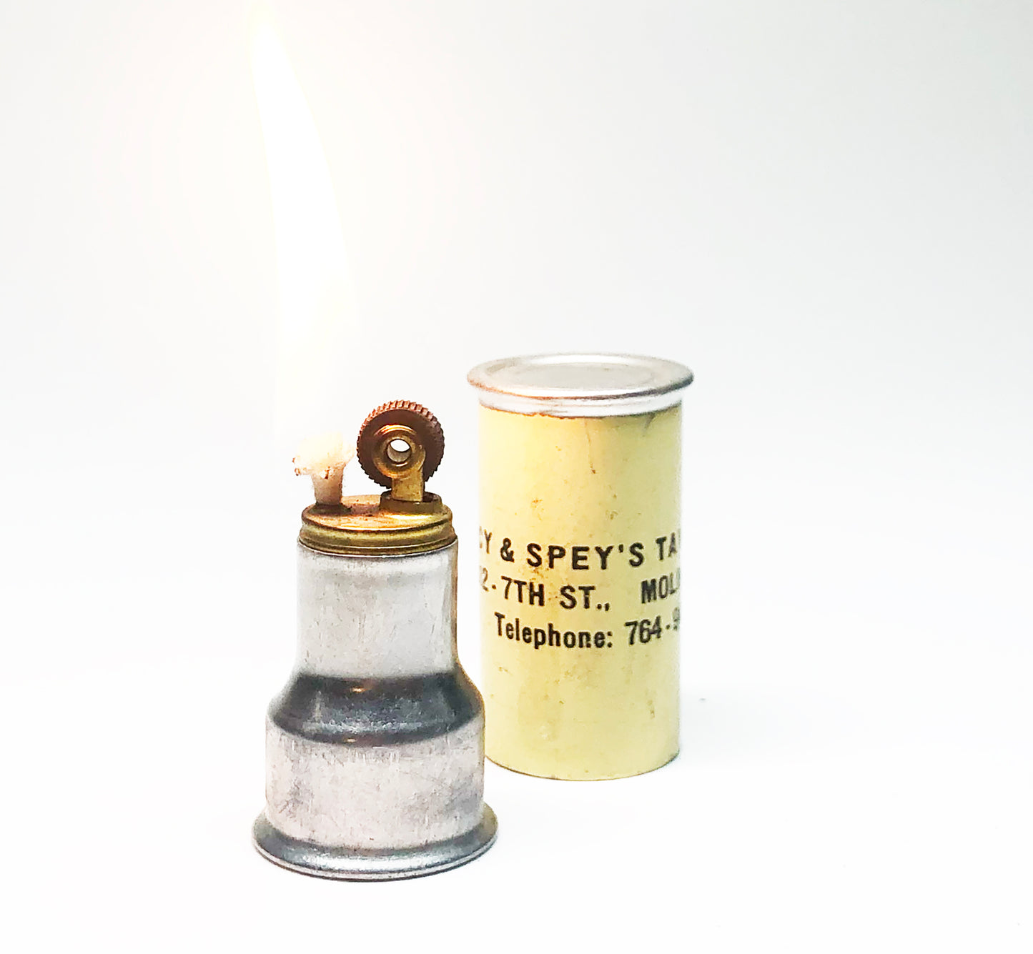 Antique Tavern Advertising Beer Can Lighter