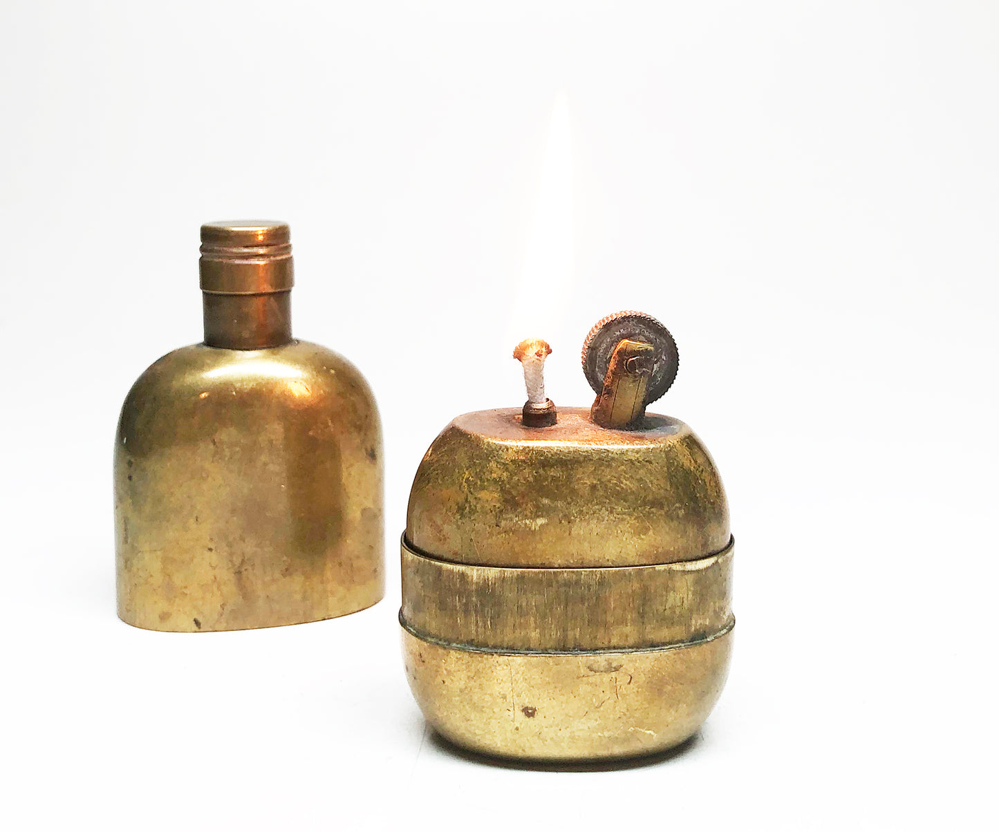 WWI Bottle Shaped Trench Art 1910s Lighter