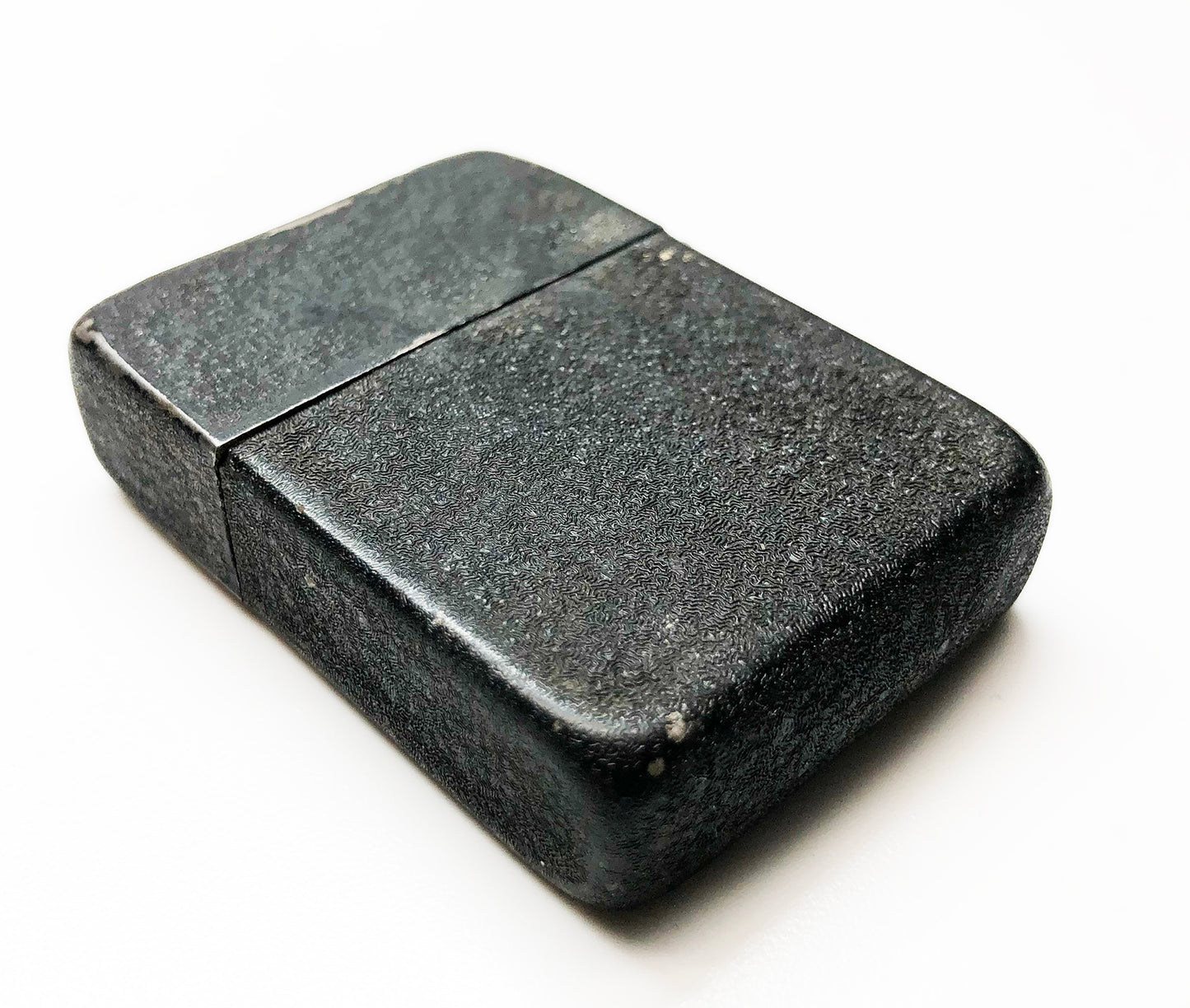 Rare 1943-1945 Black Crackle WWII Zippo with Original Insert