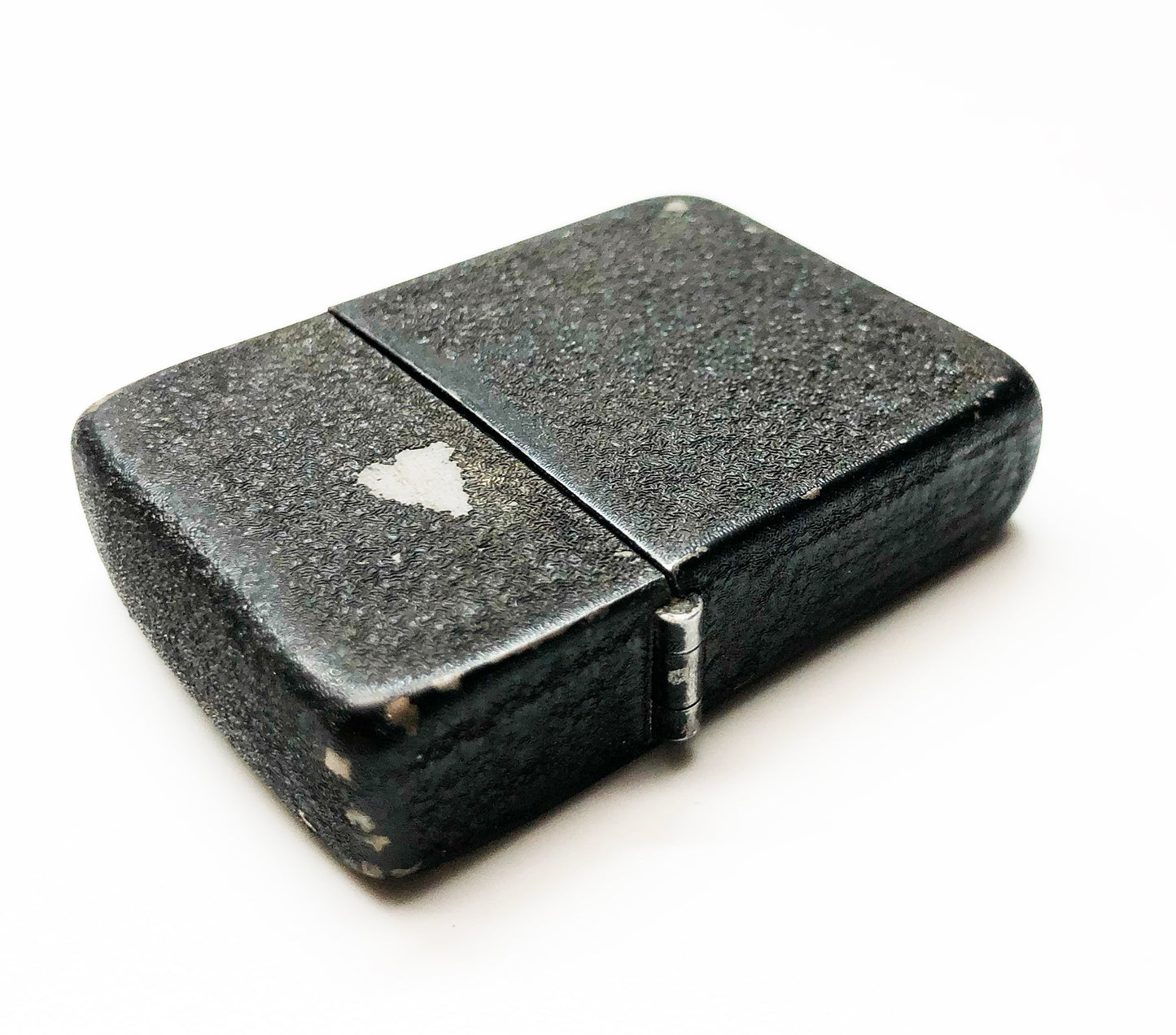 Rare 1943-1945 Black Crackle WWII Zippo with Original Insert