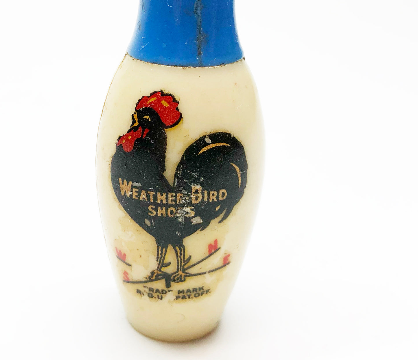 Antique Weatherbird Shoes Advertising Lighter 1920s Albright Lighter