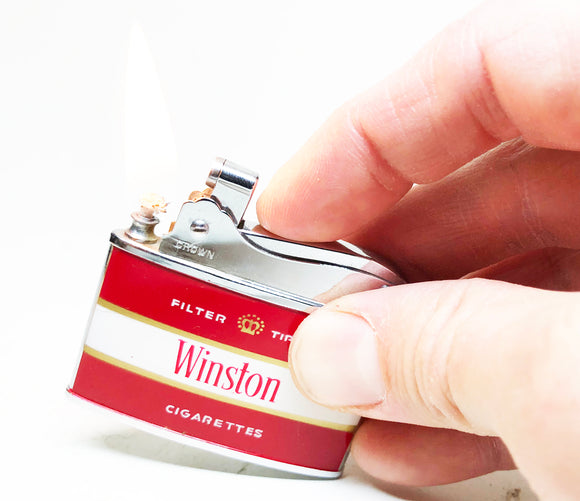 1950s Winston Cigarettes Advertising Lighter